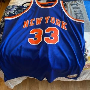 Authentic Mitchell and ness Patrick Ewing jersey.